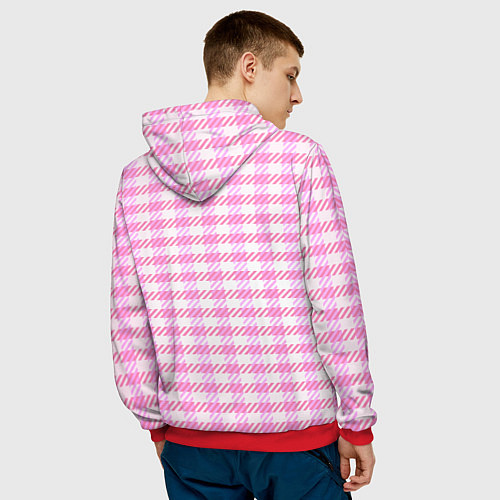 Мужская толстовка Незуко Камадо / 3D-Красный – фото 4