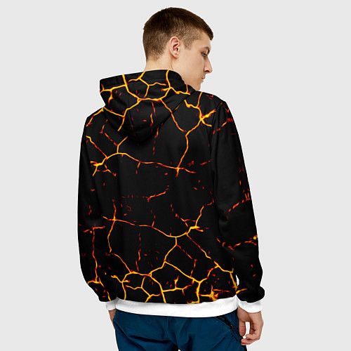 Мужская толстовка Сергей / 3D-Белый – фото 4