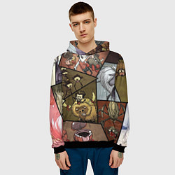 Толстовка-худи мужская Dont Starve, цвет: 3D-черный — фото 2