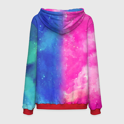 Мужская толстовка Радуга Дэш / 3D-Красный – фото 2