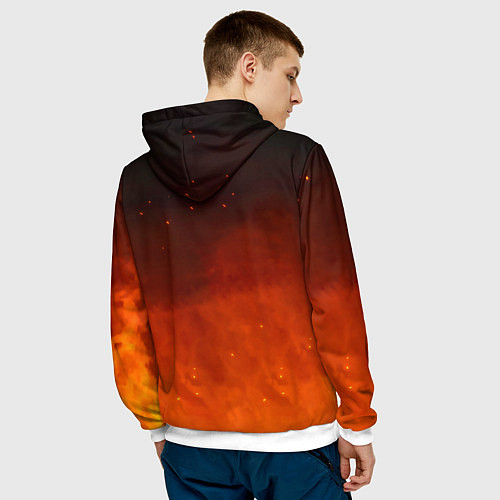 Мужская толстовка Доктор Стоун / 3D-Белый – фото 4