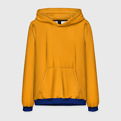 Мужская толстовка Цвет Шафран без рисунка