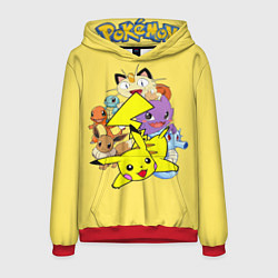 Мужская толстовка Pokemon-Pikachu