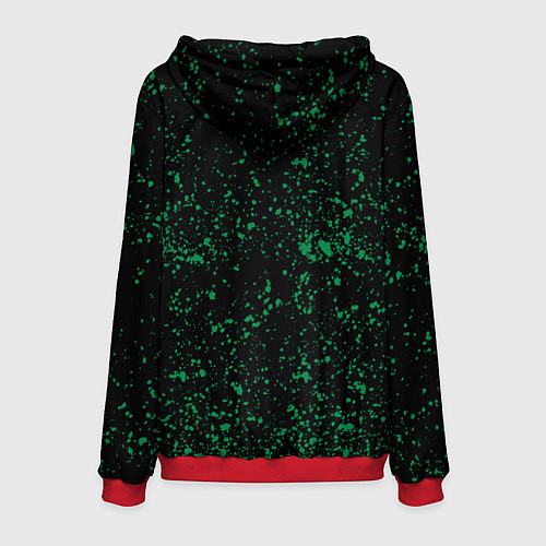 Мужская толстовка LAND ROVER / 3D-Красный – фото 2