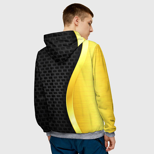 Мужская толстовка Cyberpunk 2077 Exclusive S / 3D-Меланж – фото 4