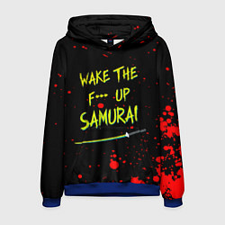 Мужская толстовка WAKE THE F*** UP SAMURAI