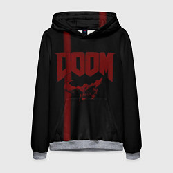 Толстовка-худи мужская Doom, цвет: 3D-меланж
