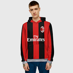 Толстовка-худи мужская Мальдини, цвет: 3D-меланж — фото 2