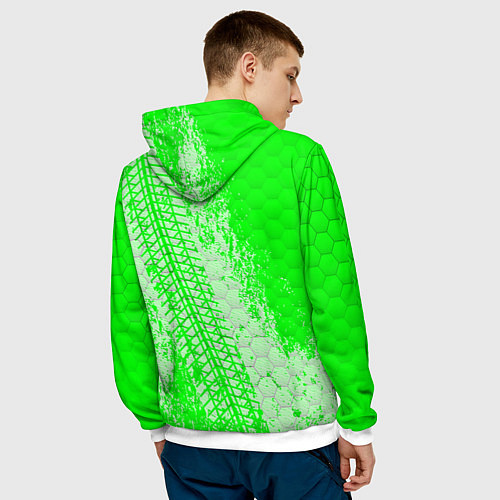 Мужская толстовка SKODA / 3D-Белый – фото 4