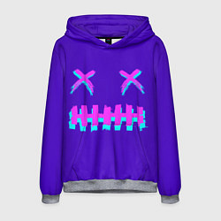 Мужская толстовка CYBERSTYLE PURPLE EVIL