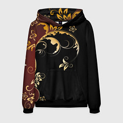 Мужская толстовка Узор - Хохлома