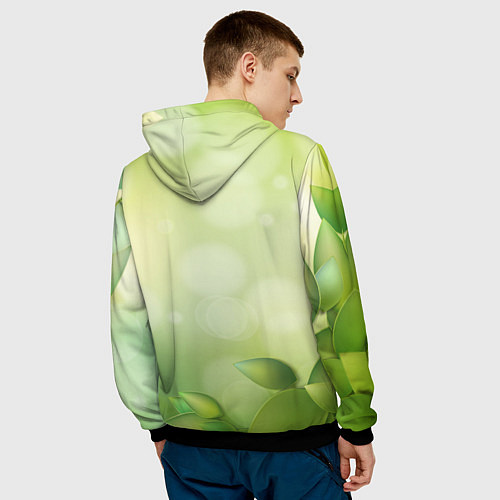 Мужская толстовка Coffee / 3D-Черный – фото 4