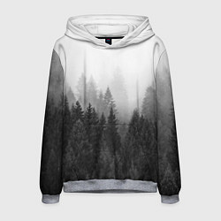 Мужская толстовка Туманный лес