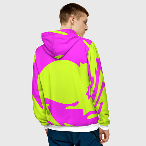 Мужская толстовка Джагер Dota 2 / 3D-Белый – фото 4