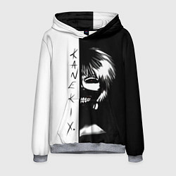 Толстовка-худи мужская Kaneki X Tokyo Ghoul, цвет: 3D-меланж