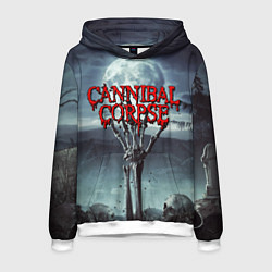 Толстовка-худи мужская CANNIBAL CORPSE, цвет: 3D-белый