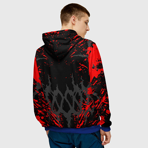 Мужская толстовка GHOSTEMANE / 3D-Синий – фото 4