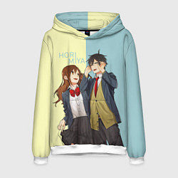 Толстовка-худи мужская HoriMiya, цвет: 3D-белый