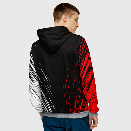 Мужская толстовка ТЕТРАДЬ СМЕРТИ / 3D-Меланж – фото 4