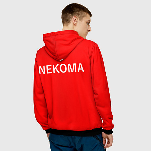Мужская толстовка НЕКОМА 2 NEKOMA / 3D-Черный – фото 4