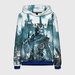 Толстовка-худи мужская Dark Souls, цвет: 3D-синий