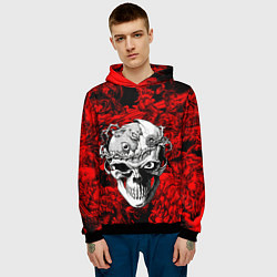 Толстовка-худи мужская BERSERK, цвет: 3D-черный — фото 2