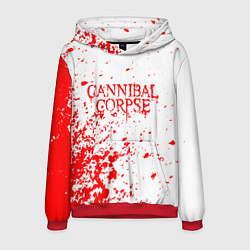 Толстовка-худи мужская Cannibal corpse, цвет: 3D-красный
