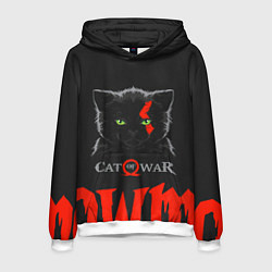 Мужская толстовка Cat of war