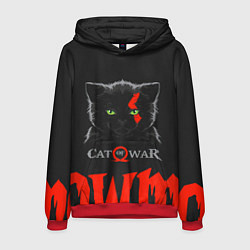 Мужская толстовка Cat of war