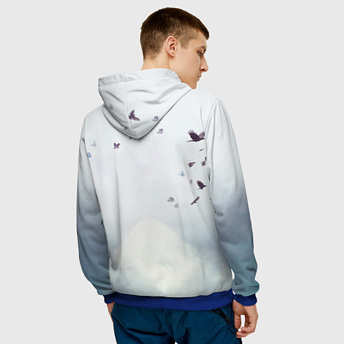 Мужская толстовка Life is strange Remaster / 3D-Синий – фото 4