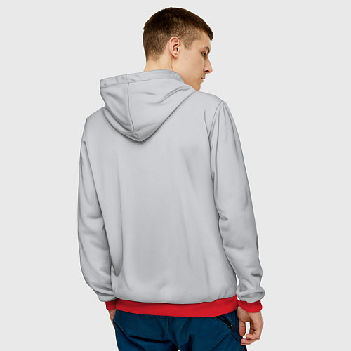 Мужская толстовка Master of Skill Ye Xiu / 3D-Красный – фото 4