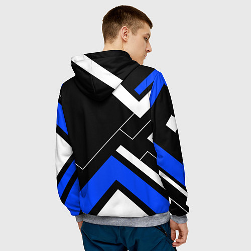 Мужская толстовка Volvo Personvagnar / 3D-Меланж – фото 4