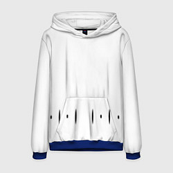 Толстовка-худи мужская ФОРМА КАПИТАНА ГОТЕЙ 13 СПИНА, цвет: 3D-синий