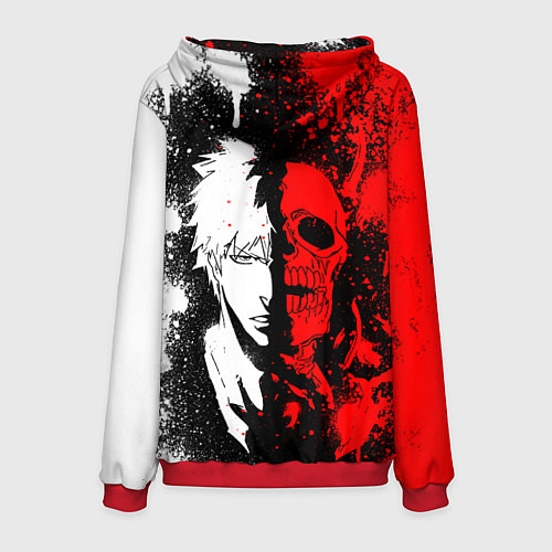 Мужская толстовка ИЧИГО БЛИЧ ICHIGO BLEACH / 3D-Красный – фото 2