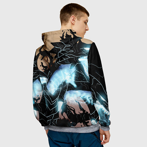 Мужская толстовка Solo leveling / 3D-Меланж – фото 4