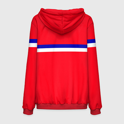Мужская толстовка Сборная Сербии / 3D-Красный – фото 2