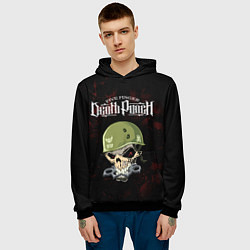 Толстовка-худи мужская Five Finger Death Punch, цвет: 3D-черный — фото 2