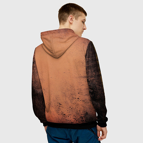 Мужская толстовка Спасибо Деду / 3D-Черный – фото 4