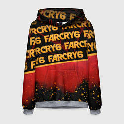 Толстовка-худи мужская Far Cry 6, цвет: 3D-меланж