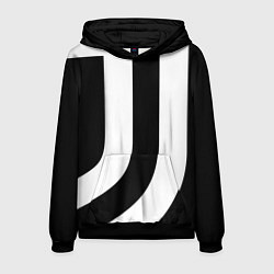 Толстовка-худи мужская Juventus J 202122, цвет: 3D-черный