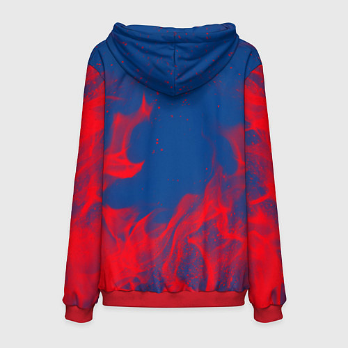 Мужская толстовка ФК ПСЖ PARIS SAINT GERMAIN / 3D-Красный – фото 2