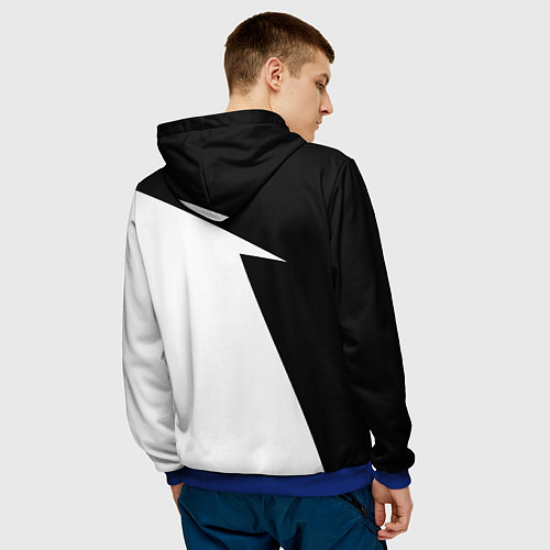 Мужская толстовка GTO / 3D-Синий – фото 4