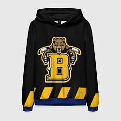 Толстовка-худи мужская BOSTON BRUINS, цвет: 3D-синий