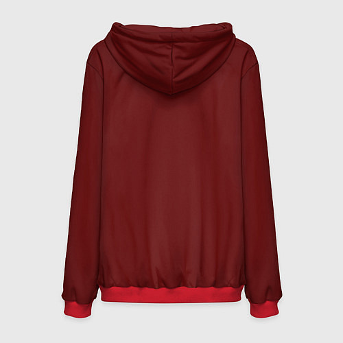 Мужская толстовка Mask of Ren / 3D-Красный – фото 2