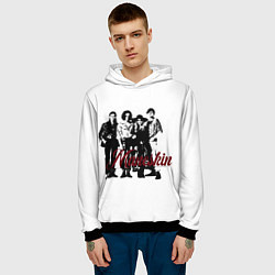 Толстовка-худи мужская Maneskin, цвет: 3D-черный — фото 2