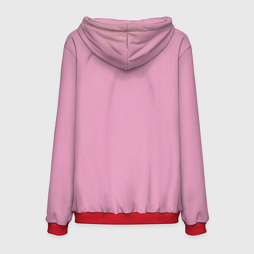 Мужская толстовка Young Lil Peep / 3D-Красный – фото 2