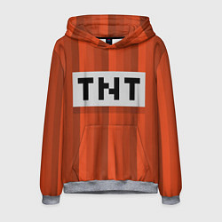 Толстовка-худи мужская TNT, цвет: 3D-меланж