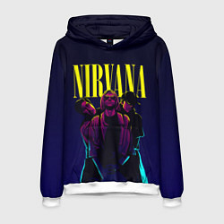 Мужская толстовка Nirvana Neon