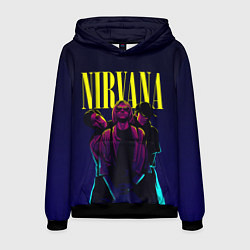 Мужская толстовка Nirvana Neon