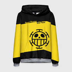 Мужская толстовка Пираты Сердца One Piece